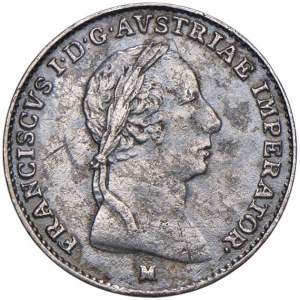 Italian coins - MILANO Francesco I (1815-1835) Mezza lira 1824 var...