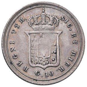 Italian coins - NAPOLI Ferdinando II (1830-1859) Carlino 1850 - Ma...