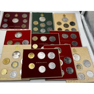 Papal coins - Giovanni Paolo II (1978-2005) Lotto di dieci divis...