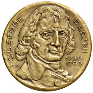 Character medals - Giuseppe Parini (1729-1799) Coined medal without...
