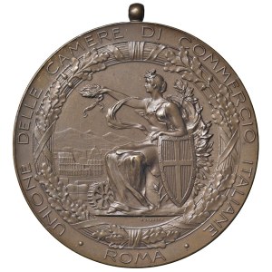 Cities medals - ROMA. Medaglia 1906 - Unione delle camere di comme...