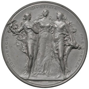 Various medals - Cooperative Union. Medal 1897 To Luigi Buffoli,...