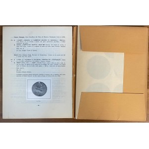 Numismatic books - A. Magnaguti, Ex Nummis historia. IX. Medals ...