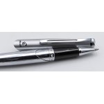 Collectible Pens - PARKER - Ballpoint Pen - Silver Body and Cap...