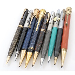 Collectible Pens - PARKER - Lot of 9 Pencil cases - Various models, examine...