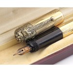 Collectible Pens - MAGUS - Fountain Pen - Gold laminated body...