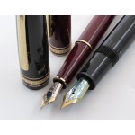Collectible Pens - MONTBLANC - Lot of 2 Fountain Pens - Body...