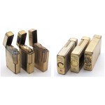 Lighters - DUPONT - Lot of 5 Lighters - Golden objects. Ac...