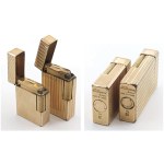 Lighters - DUPONT - Lot of 5 Lighters - Golden objects. Ac...