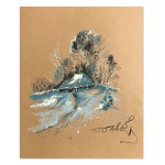 Victor Zin (1925-2007), Winter Cottage