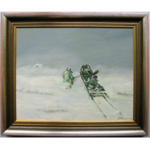 G. Pancke, Śnieżyca na Syberii Schneesturm