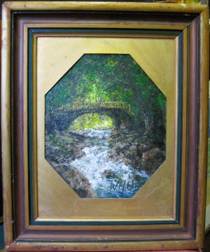 Unger Wolfgang Heinz (1929-2019), Wąwóz Breitachklamm