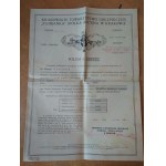 Krakow Insurance Company Florjanka Krakow Lviv 1937.