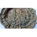 Wawel Krakow platter bronze