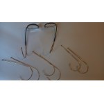 Old gilded glasses + earpieces circa 1920.