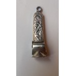 Cigar cutter guillotine with crocodile motif ART DECO