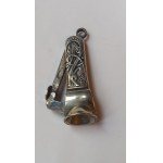 Cigar cutter guillotine with crocodile motif ART DECO