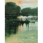 Jagoda Kaczmarczyk-Hudzik (b. 1966, Krakow), Vistula Landscape XCIII, 2024-25