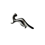 designed by Mieczysław Naruszewicz, Figurka "Łasiczka" ZPS Ćmielów, ca. 1960.