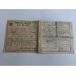 KWIT FIRST INSTALLMENT LVIV IWONICZ 1932, INSURANCE