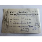 VESTA GENERAL AGENT VESTA INSURANCE RECEIPT 1925