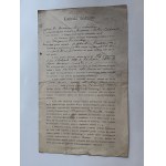 LEASE CONTRACT PRZETAKÓWKA NEW SACZ 1907