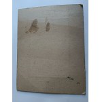 CARDBOARD PHOTO OF A PEASANT FIRST COMMUNION, STAMP SLONIM