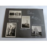 SET OF 10 PHOTOS ON CARD FROM AN OLD ALBUM, KIELCE CHURCH