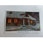 PAINTING POLISH CHRISTMAS, STAMP