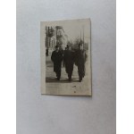 PHOTO KRAKOW GRODZKA TZREE MEN IN COATS