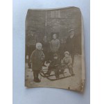 PHOTO OF CHILDREN WINTER SLED