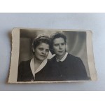 PHOTO LUBLIN 1946 TWO WOMEN