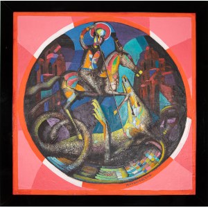 Sergey Malishevsky, (1956-2020), Saint George the Victorious, 1992.