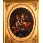 Painter unknown Madonna with Child and St. John, 18th century (II)