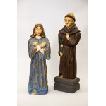 Kazimierz Ajs (1912-1975), Mother of God and St. Anthony, circa 1960.