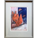 Jozef Wilkoń (b. 1930), Rhino Blues, 1991