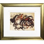 Jozef Wilkoń (b. 1930), Postcard (signed by the artist)