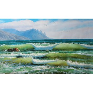 Vitaliy Karpenko, Vue sur la mer, 2020
