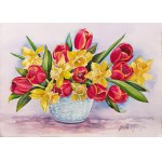 Berta Wysocka, Tulipany w wazonie