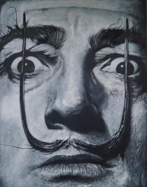 Marcus Von May (1970), Portret Salvadora Dalí, 2025