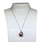 Necklace with jasper (?)