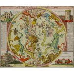 Constellations, southern hemisphere "Hemisphaerium Coeli Australe" Doppelmayr 1730