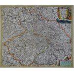 Bohemia Silesia Moravia "Regni Bohemiae, Ducatus Silesiae et Marchionatus Moraviae" Funck 1695