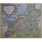 Prussia "PRUSSIAE REGIONIS SARMATIAE" Ortelius 1584