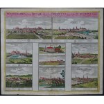 SCENOGRAPHIA URBIUM SILESIAE Brzeg Oleśnica Werner Homann 1738