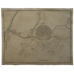 Gdansk, siege plan, 1813