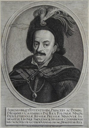 Król Jan II Kazimierz, Sandrart, Schultz, Hondius, 1650