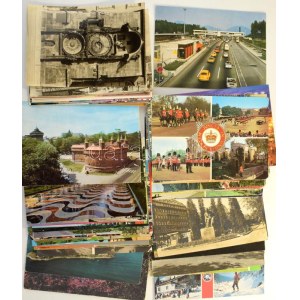 200 db MODERN külföldi város képeslap / 200 modern foreign town postcards