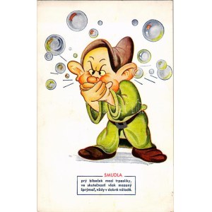 Snehurka a sedm trpaslíku - Smudla / Walt Disney's Snow White and the Seven Dwarfs / Hófehérke és a hét törpe (fa) + ...