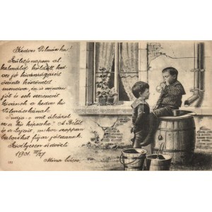Children, barrel (fa)